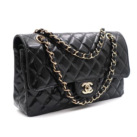 chanel chain black quilted handbag|chanel black classic quilted handbag.